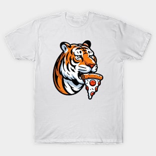 tiger eat slice of pizza T-Shirt